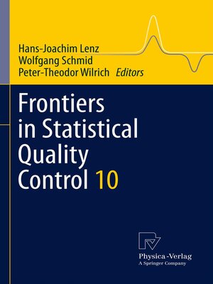 cover image of Frontiers in Statistical Quality Control 10